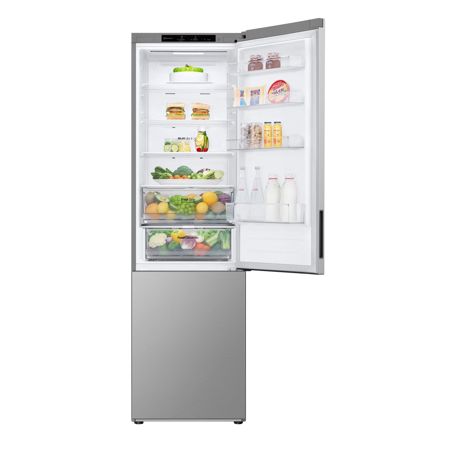 LG GBV22NCCPY Frigorifero Combinato 387L No Frost Classe C Prime Silver