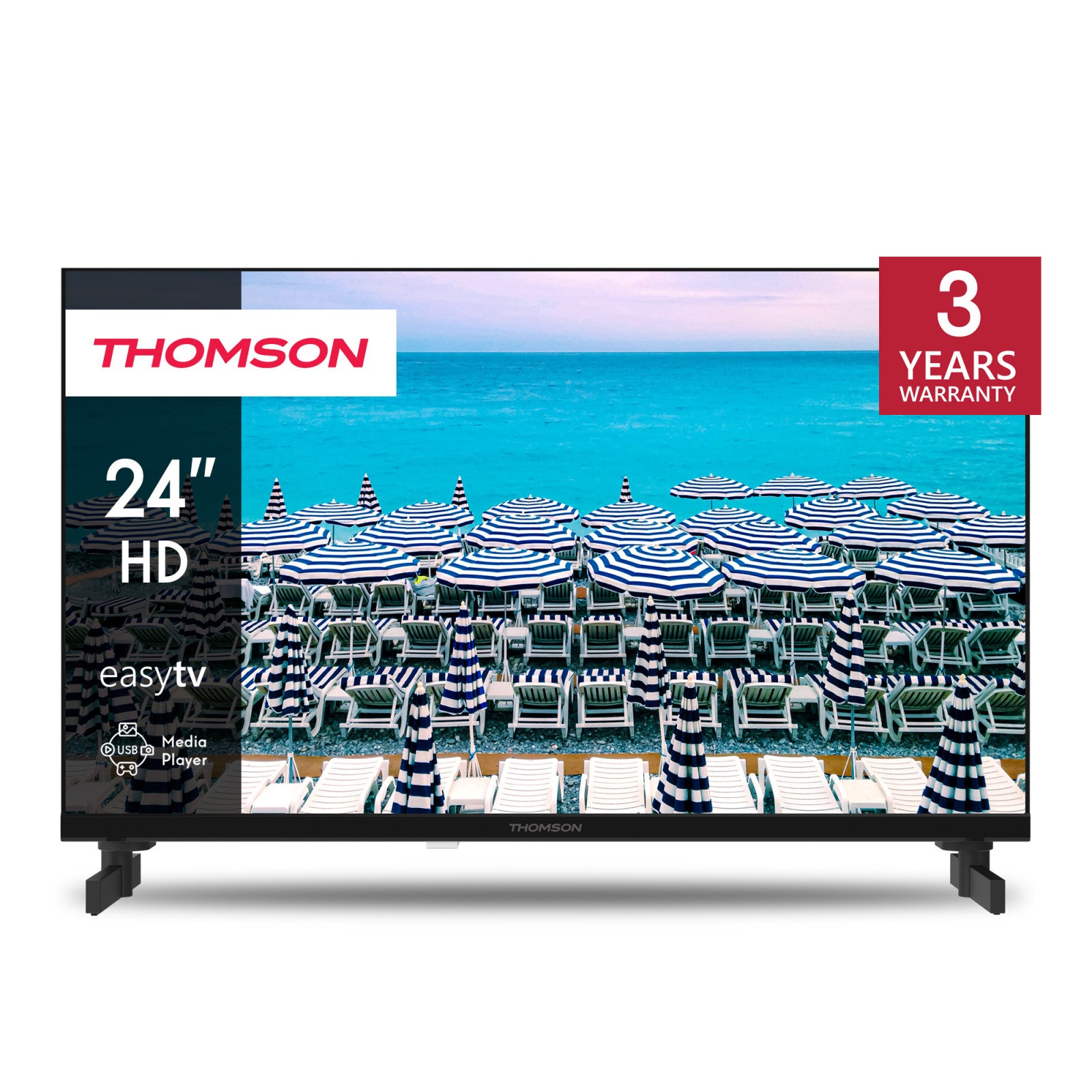 Thomson TV 24 pollici HD DLED Nero Internet TV Bluetooth Modello 24HD2S13