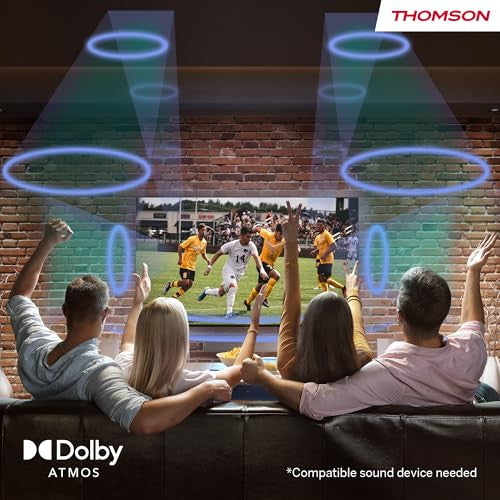 Thomson Smart TV QLED 65 pollici 65QG4S14 Google TV Android 11